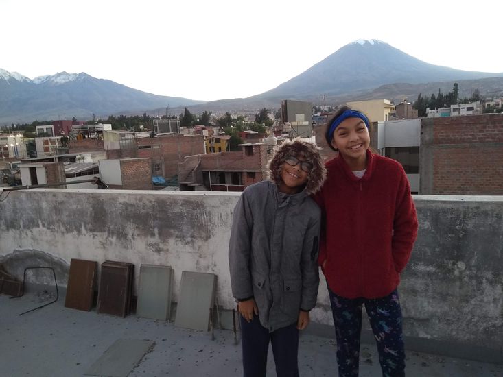 mountain views