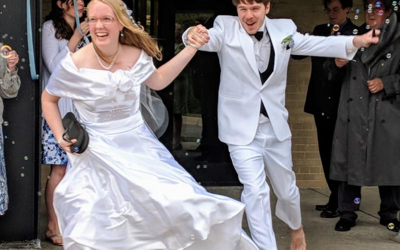 Sarah and Zach's wedding