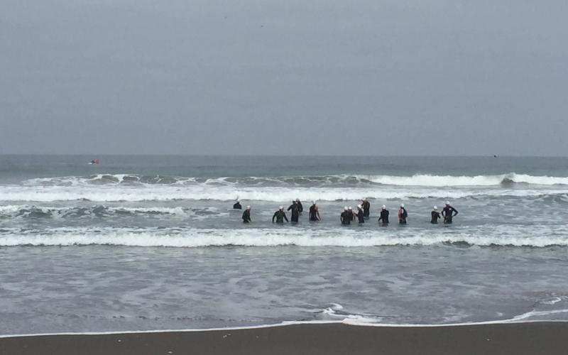 Where are we supposed to swim to?