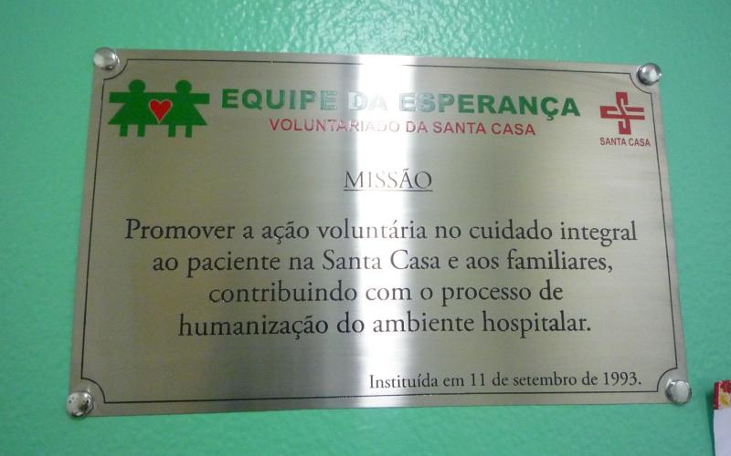 Project: Equipe da Esperança (Hope Team)
