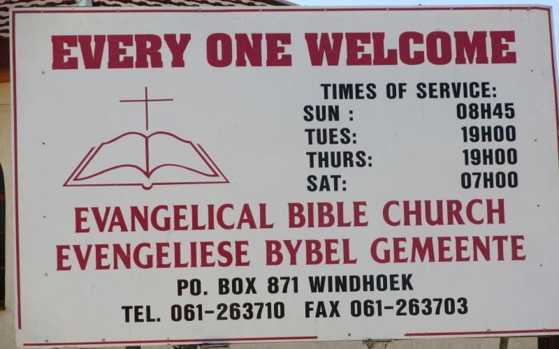 EVANGELICAL BIBLE CHURCH