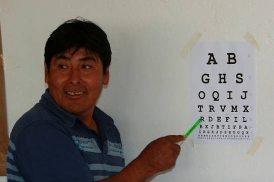 Checking vision