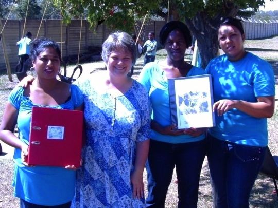 Teachers with Deena